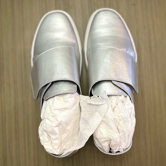 Metallic Grey Sneaker - Picture 2 of 3